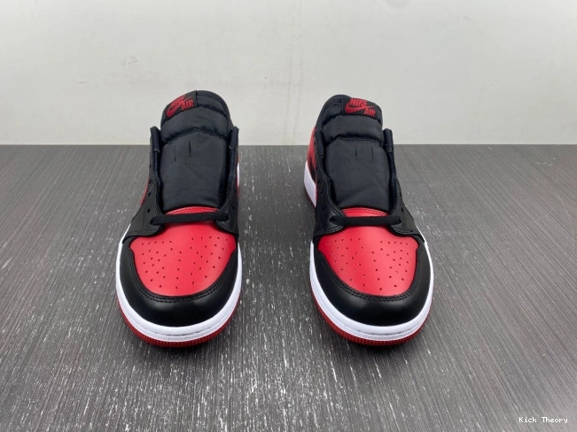 Kick Theory Air 1 Bred Low Retro Jordan 705329-001 0714
